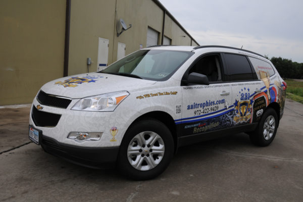 Vehicle Wrap Van Wrap Of Aai Trophies Colorit Graphics Graphic