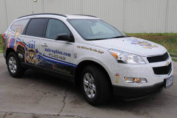 Vehicle Wrap Van Wrap Of Aai Trophies Colorit Graphics Graphic